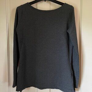 Kira Grace Tunic in Charcoal Gray